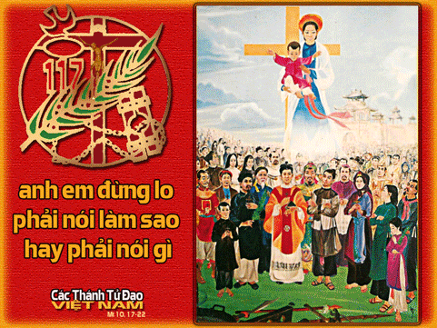 Suy niệm Chúa Nhật Lễ Các Thánh Tử Đạo Việt Nam - Năm B_Lm Trầm Phúc